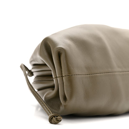 Bottega Veneta Butter Calfskin The Mini Pouch Kaki Fondente 9 of 11