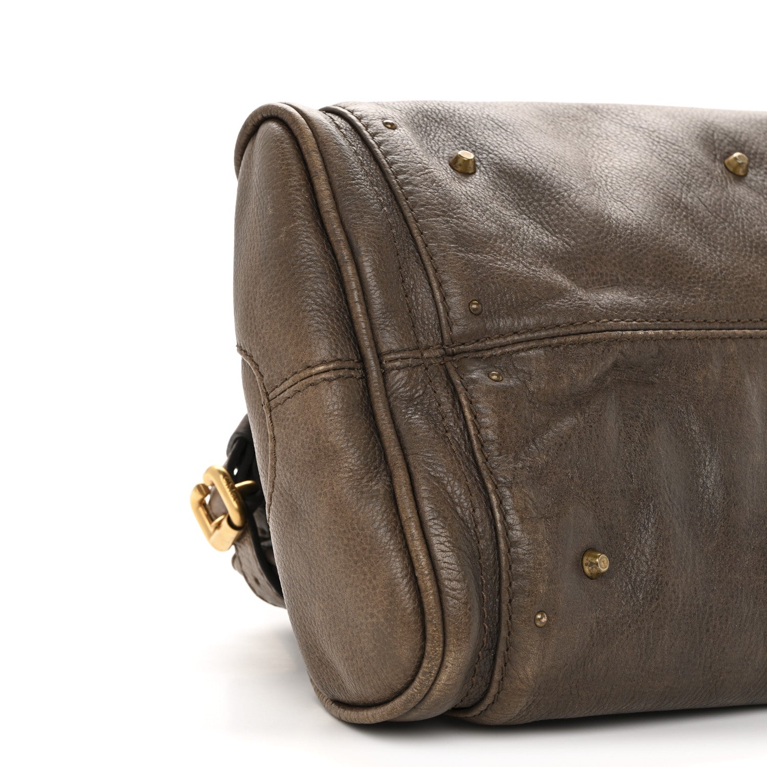 Chloe Calfskin Medium Paddington Satchel Chocolate 9 of 14