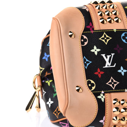 Louis Vuitton Monogram Multicolor Courtney MM Black 8 of 9