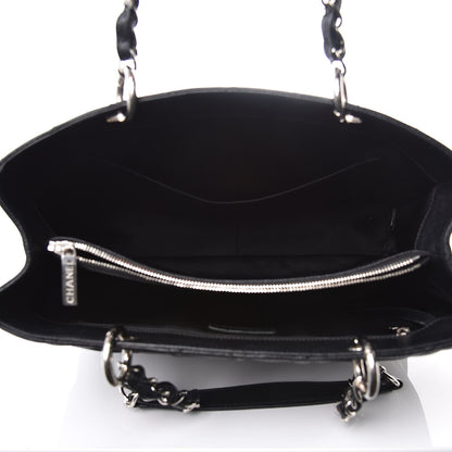 Chanel Caviar Quilted Grand Shopping Tote GST Black 5 of 11