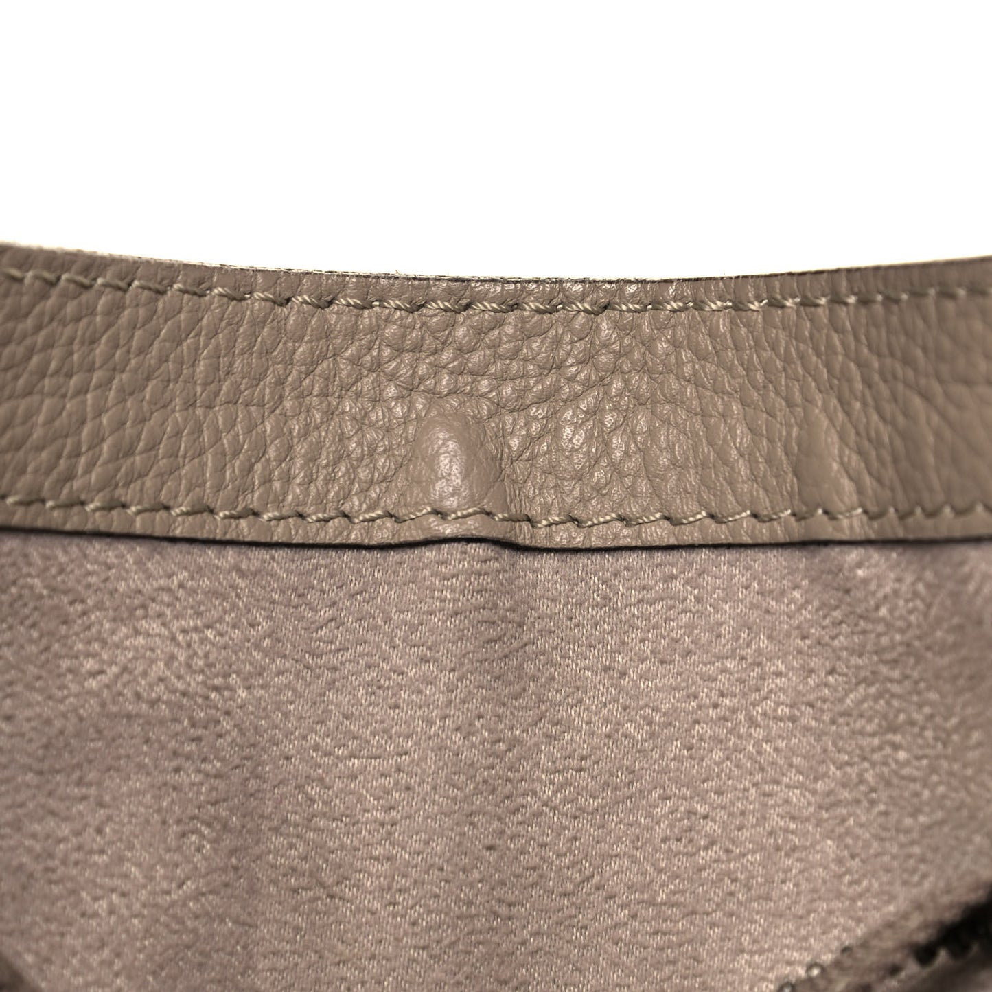 Drummed Calfskin Micro Luggage Dune