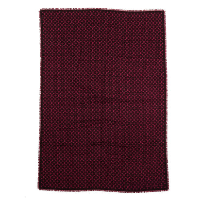 Louis Vuitton Silk Wool Monogram Shawl 1 of 4