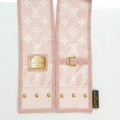 Louis Vuitton Silk Monogram New Denim Bandeau Rose Clair 3 of 6