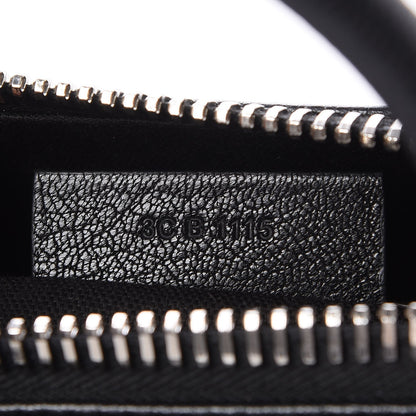 Givenchy Sugar Goatskin Woven Small Antigona Black White 7 of 7