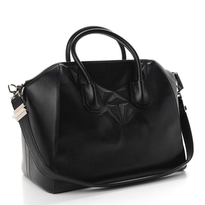 Givenchy Calfskin 3D Stud Medium Antigona Black 3 of 10