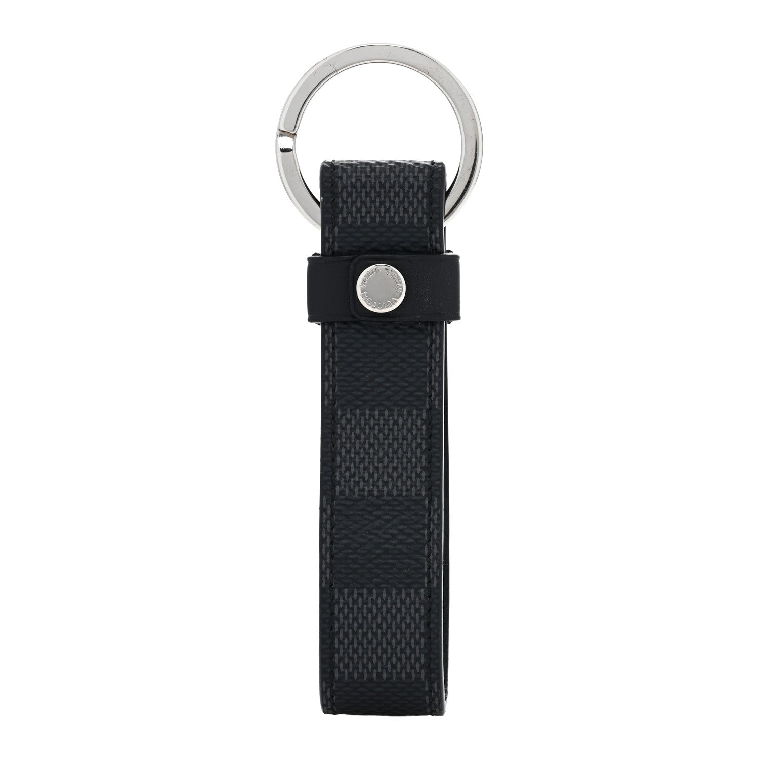 Louis Vuitton Damier Graphite LV Dragonne Key Holder 3 of 3