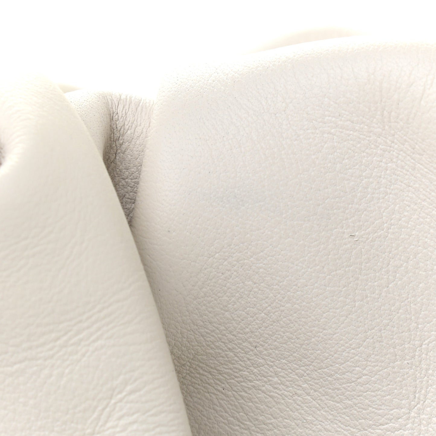 Smooth Butter Calf The Pouch Oversized Clutch Mist