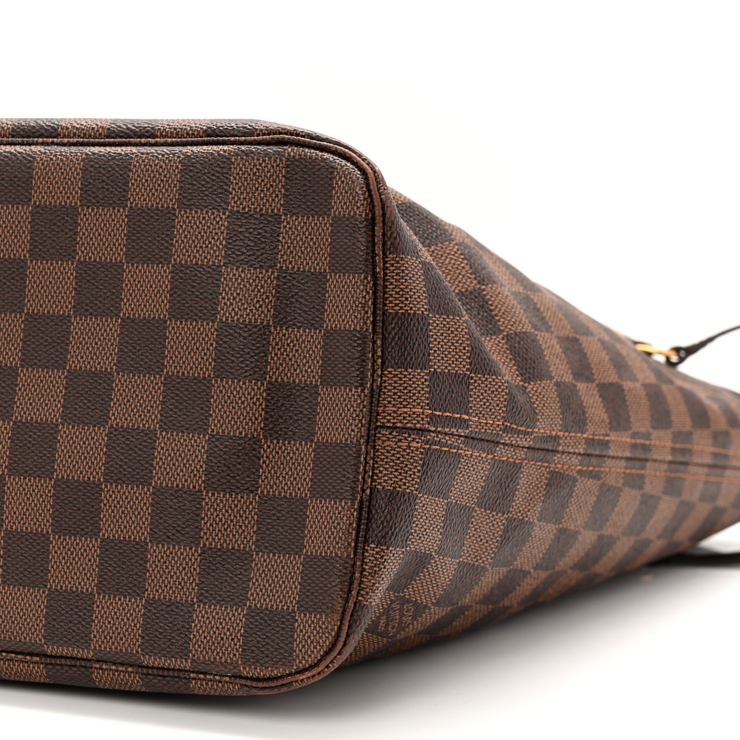Louis Vuitton Damier Ebene Neo Neverfull MM Rose Ballerine 12 of 13