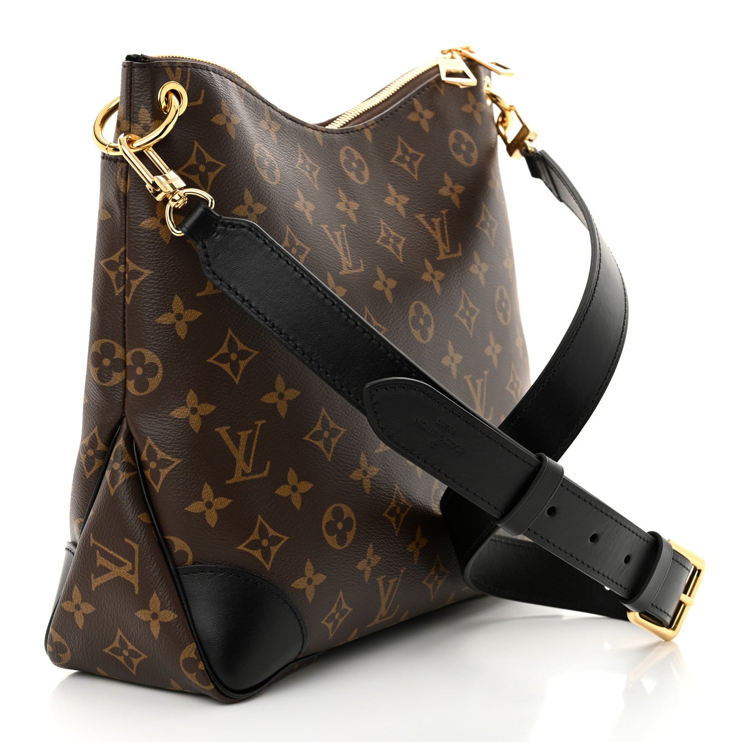 Louis Vuitton Monogram Odeon MM Black 3 of 9