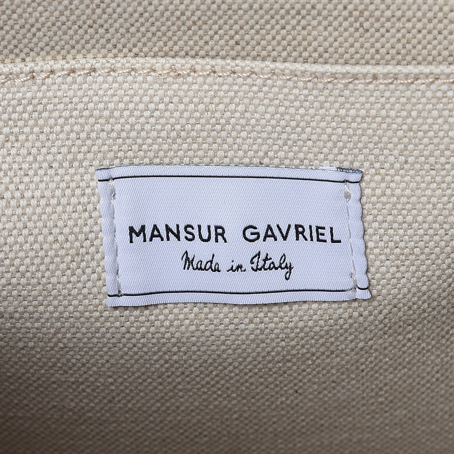 Mansur Gavriel Calfskin Large Sun Bag Blu 10 of 10