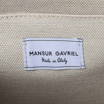 Mansur Gavriel Calfskin Large Sun Bag Blu 10 of 10