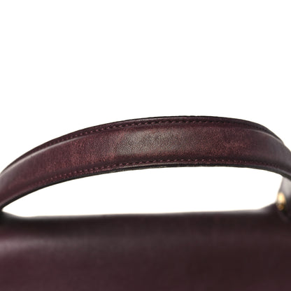 Celine Smooth Calfskin Mini Tri-Color Belt Bag Beige Burgundy 16 of 22