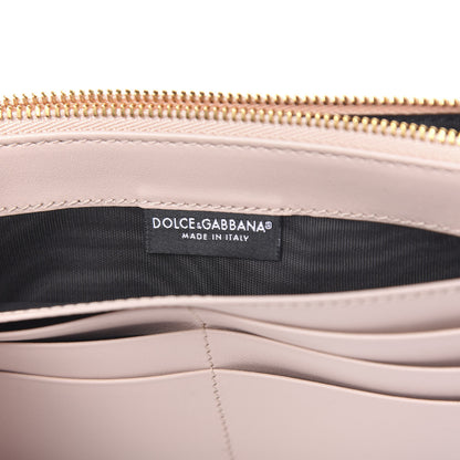 Dolce & Gabbana Nappa Matelasse Large Devotion Card Holder Cipria 5 of 8