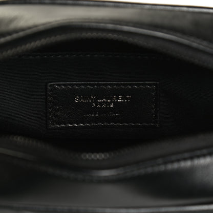 Saint Laurent Calfskin Matelasse Monogram Lou Belt Bag Black 5 of 12