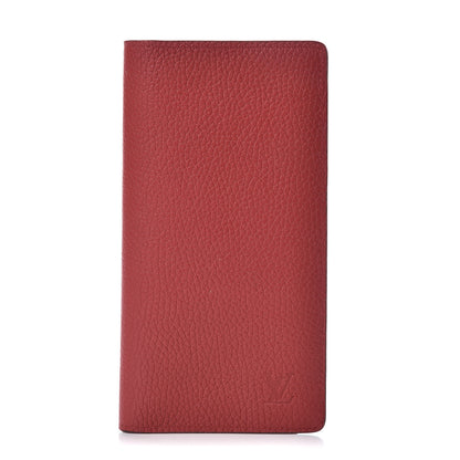 Louis Vuitton Taurillon Brazza Wallet Rouge 1 of 7