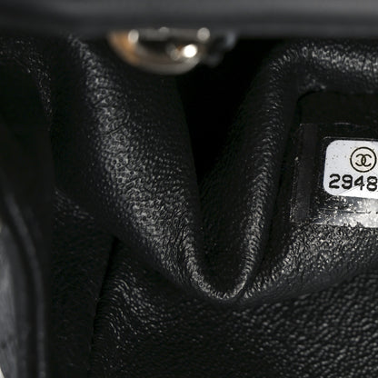 Chanel Lambskin Quilted Mini Rectangular Flap Black 7 of 11