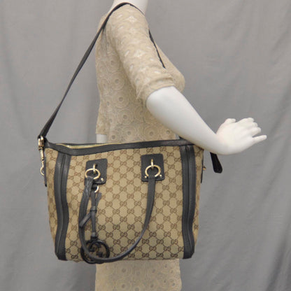 Gucci Monogram Charm Medium Top Handle Bag 2 of 8
