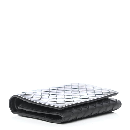 Bottega Veneta Nappa Intrecciato Bi-Fold Wallet Black 3 of 4