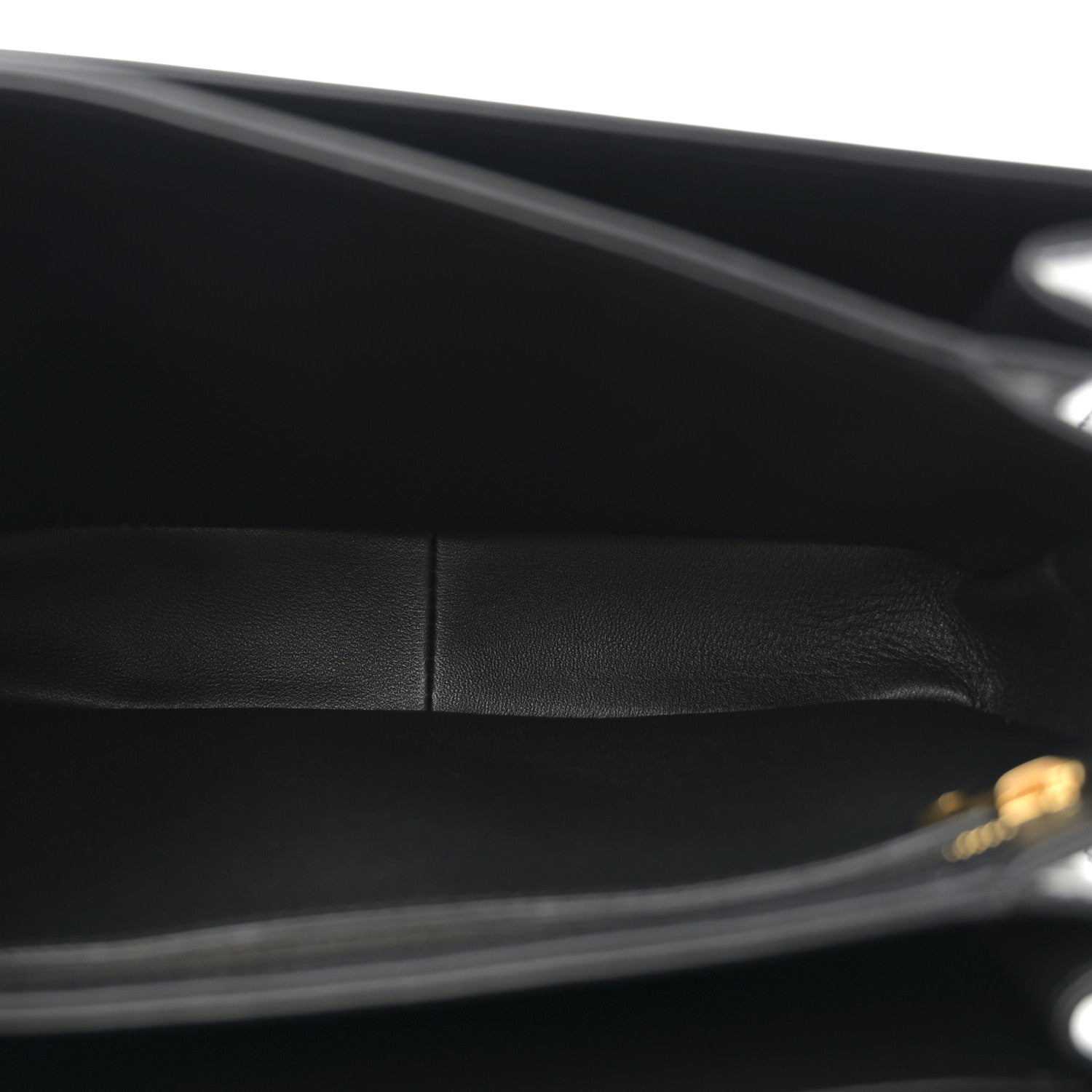 Celine Shiny Calfskin Medium Triomphe Black 5 of 11