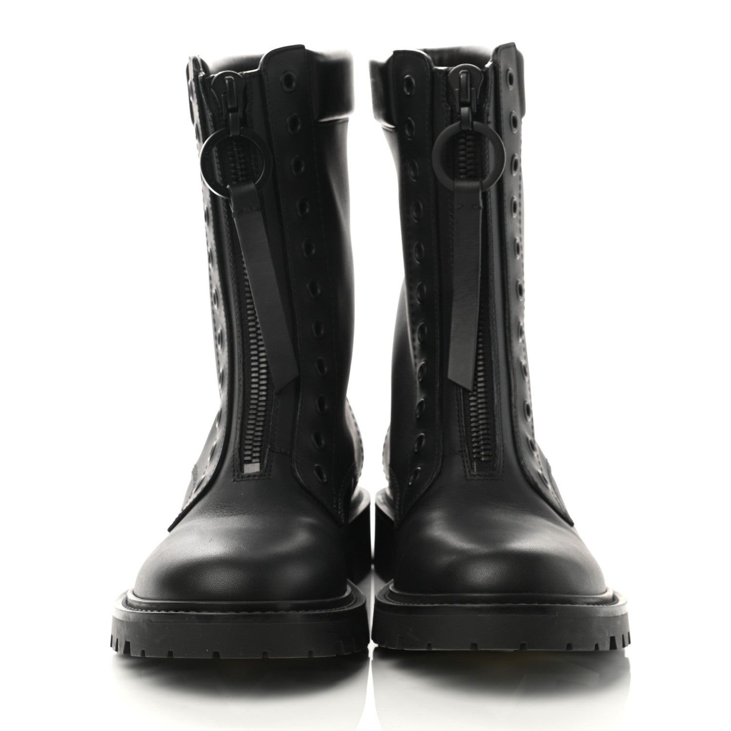 Christian Dior Calfskin Boots 37 Black 2 of 10