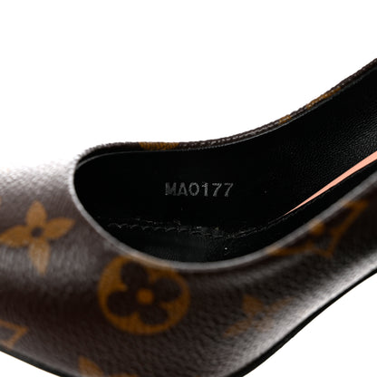 Louis Vuitton Monogram Cherie Pumps 37.5 Rose Clair 6 of 12
