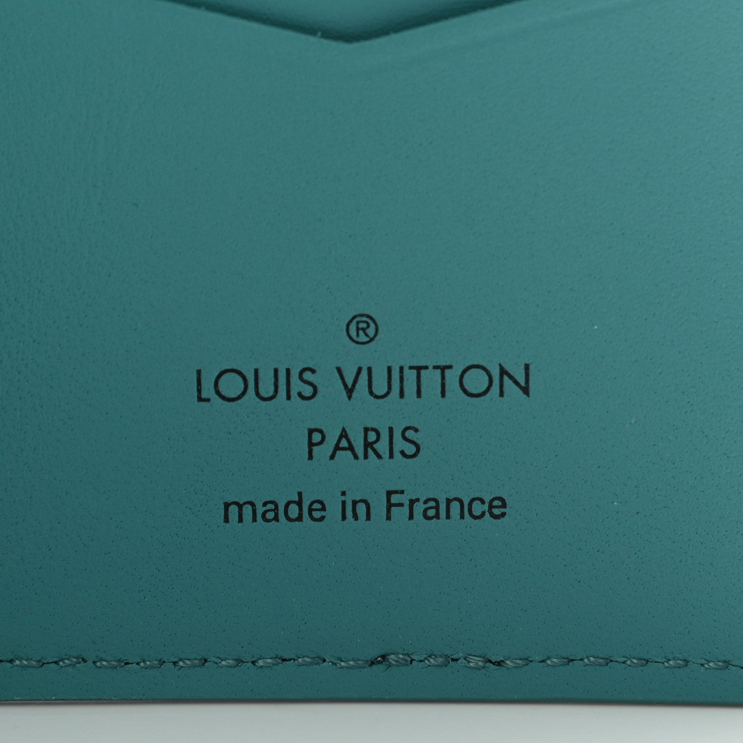 Louis Vuitton Damier Checkerboard Pocket Organizer Teal 6 of 6