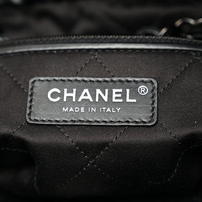 Chanel Shiny Calfskin Quilted Small Chanel 22 So Black 7 of 11