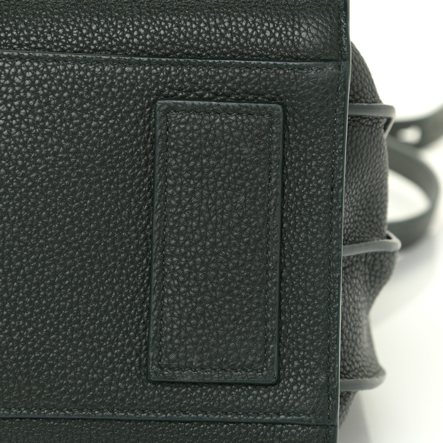 Saint Laurent Grained Calfskin Small Supple Sac De Jour Dark Vert 10 of 16