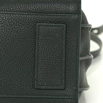 Saint Laurent Grained Calfskin Small Supple Sac De Jour Dark Vert 10 of 16