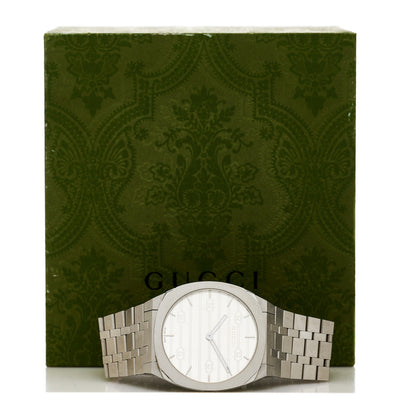 Gucci Stainless Steel 34mm 25H Quartz Watch 5 of 5