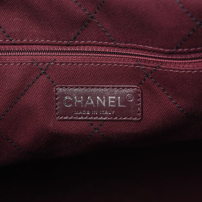 Chanel Grained Calfskin Large Shopping Fever Tote Black 7 of 17