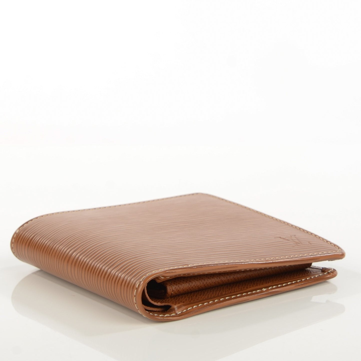 Epi Porte-Billets Cartes Credit Monnaie Wallet Cannelle