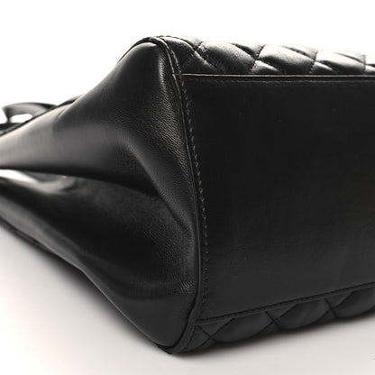 Versace Nappa Quilted Medusa Tote Black 10 of 13