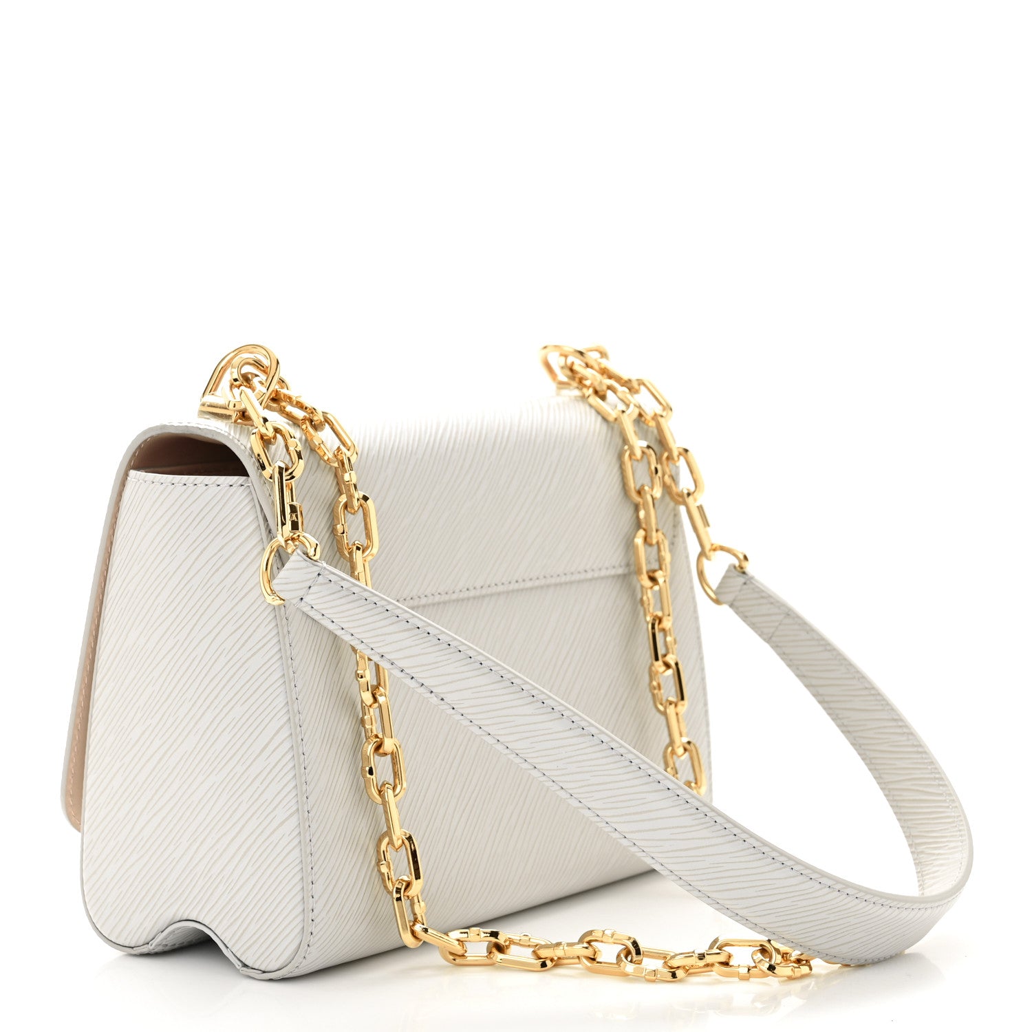 Louis Vuitton Epi Twist Shoulder Bag MM Gris 3 of 11
