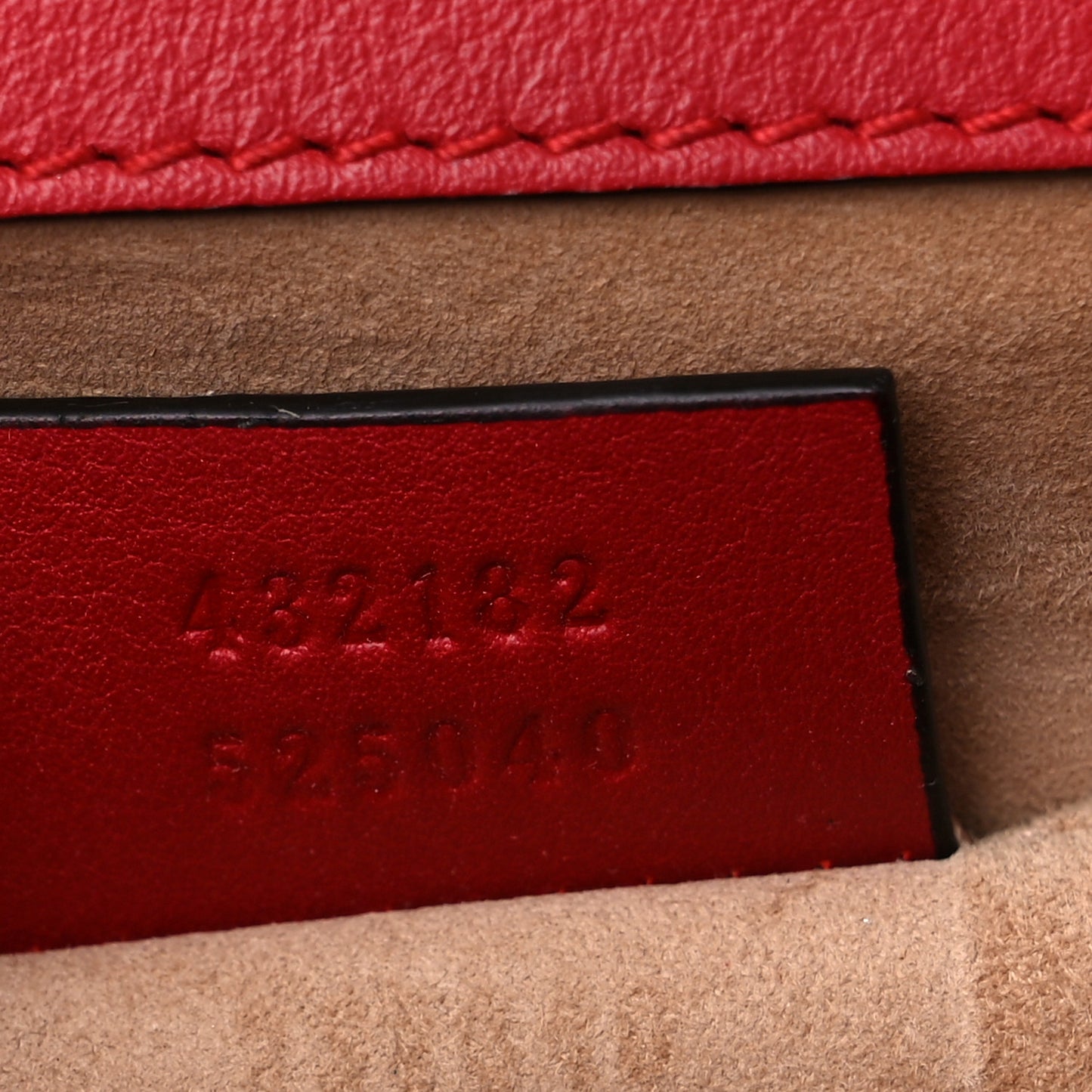 Calfskin Studded Small Padlock Shoulder Bag Hibiscus Red