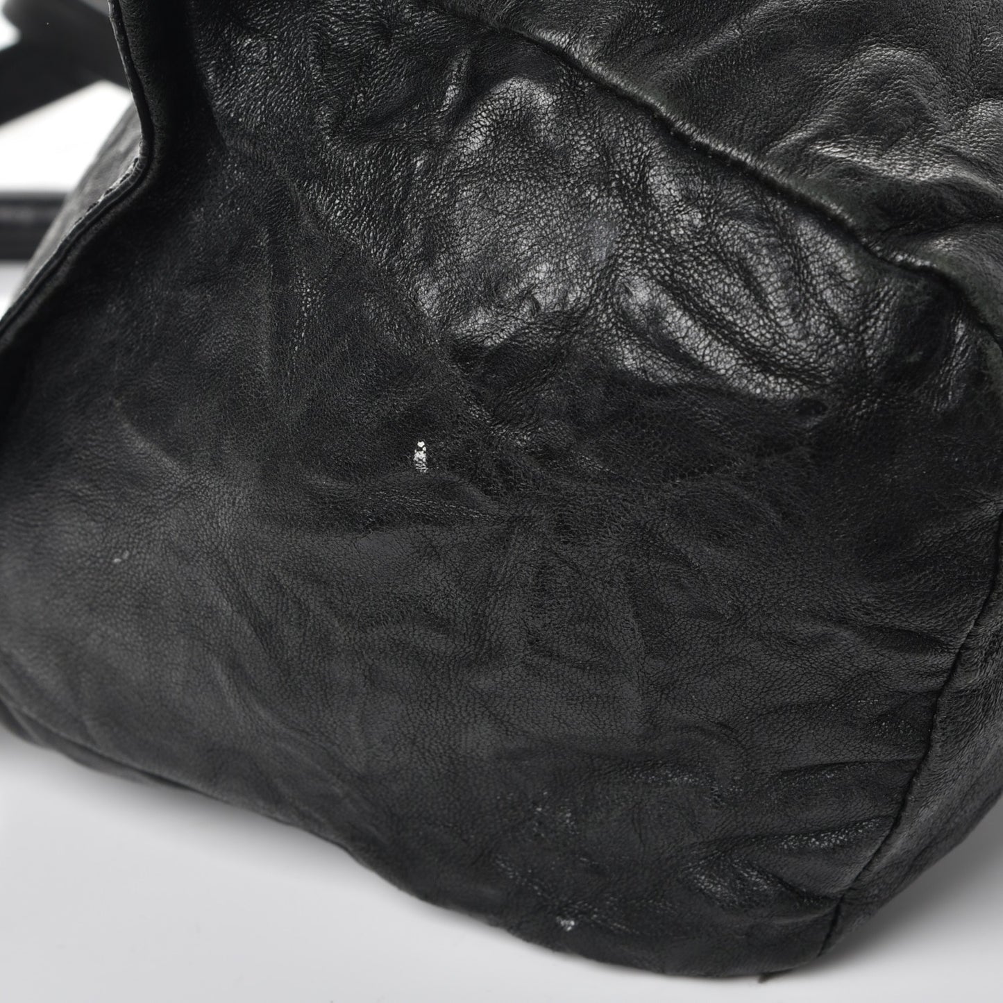 Tumbled Sheepskin Small Pandora Black