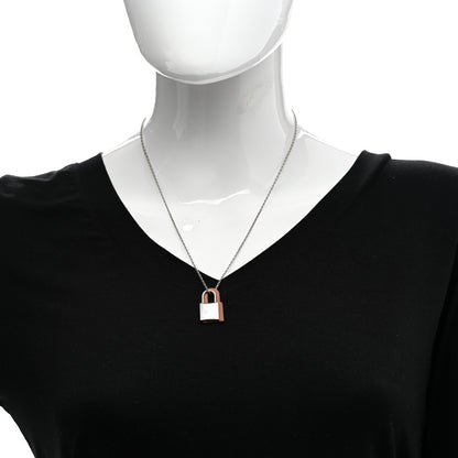 Hermes Swift O'Kelly Pendant Necklace Gold 2 of 6