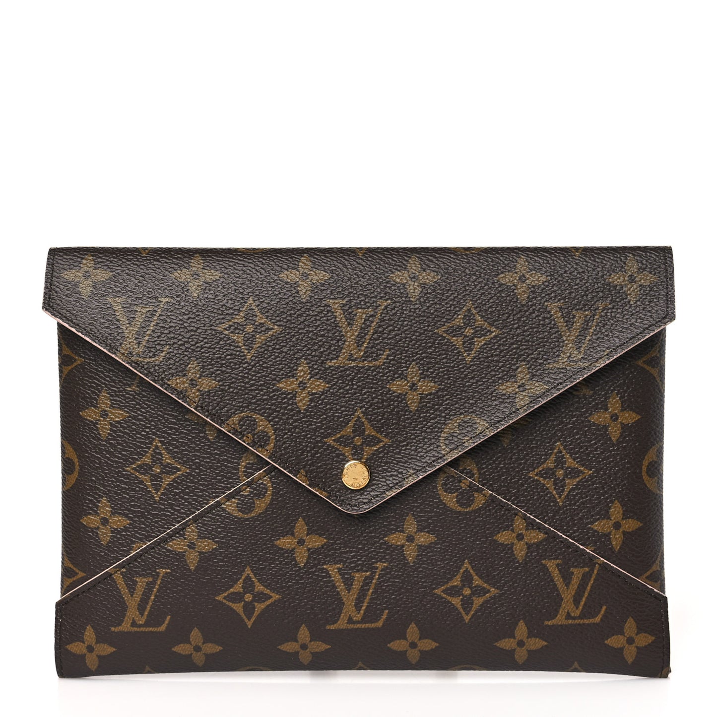 Monogram Large Kirigami Pochette Insert Rose Ballerine