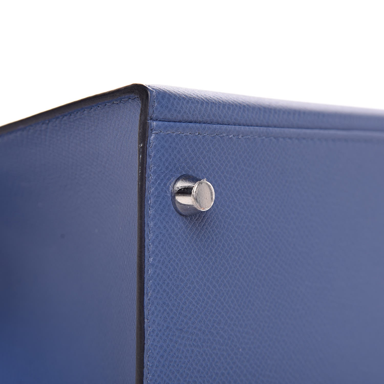 Hermes Epsom Kelly Sellier 32 Bleu Brighton 7 of 43