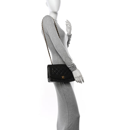 Chanel Lambskin Quilted Medium Single Flap Black 2 of 14