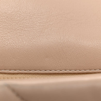 Chanel Lambskin Quilted Medium Chanel 19 Flap Light Beige 11 of 12