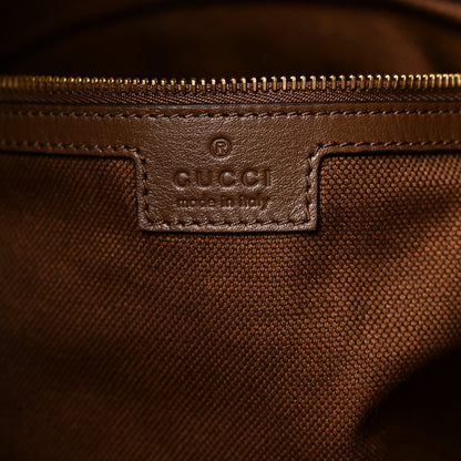 Gucci Suede Monogram Large Beatrix Tote Brown 6 of 10