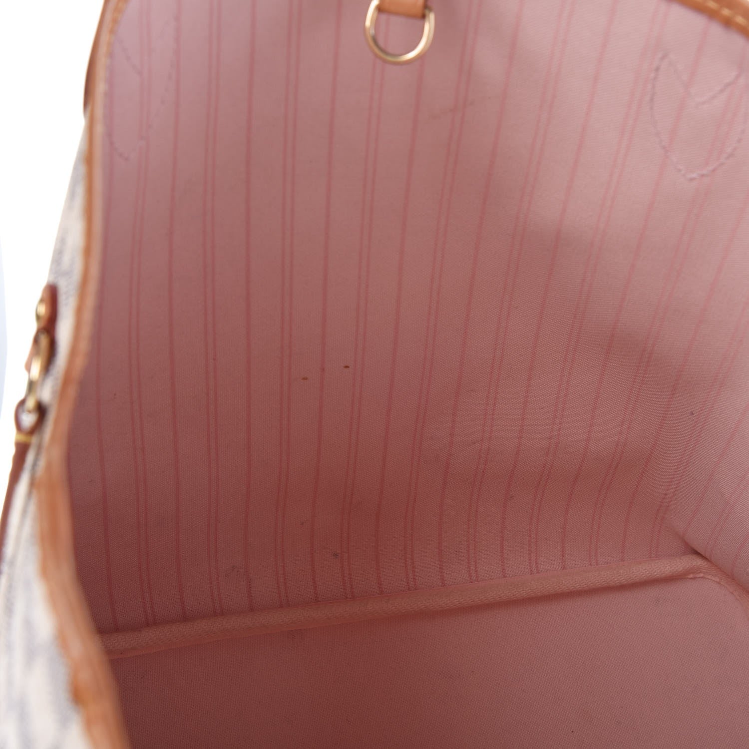 Louis Vuitton Damier Azur Neo Neverfull MM Rose Ballerine 10 of 15