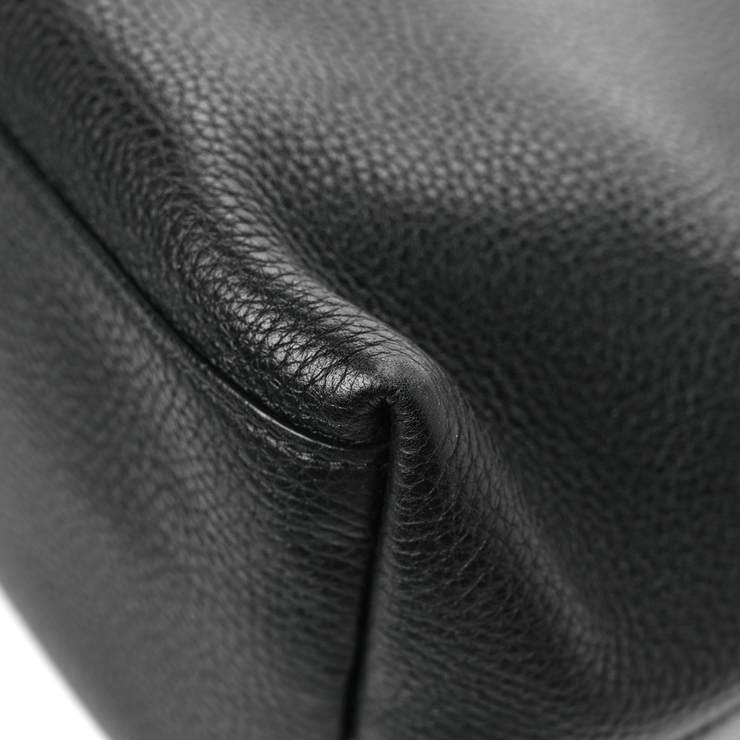 Gucci Pebbled Calfskin Medium Soho Chain Shoulder Bag Black 12 of 12