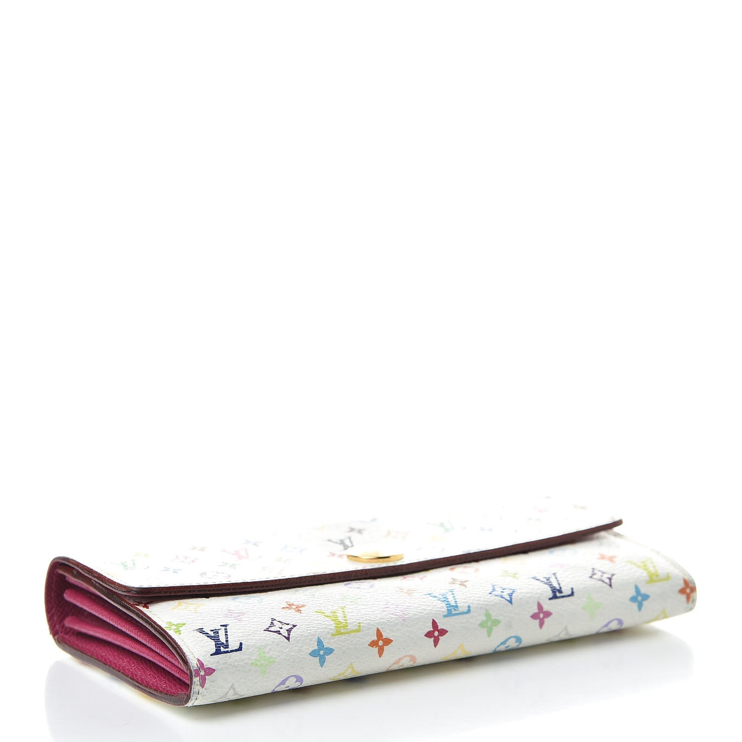 Monogram Multicolor Sarah Wallet White Eglantine