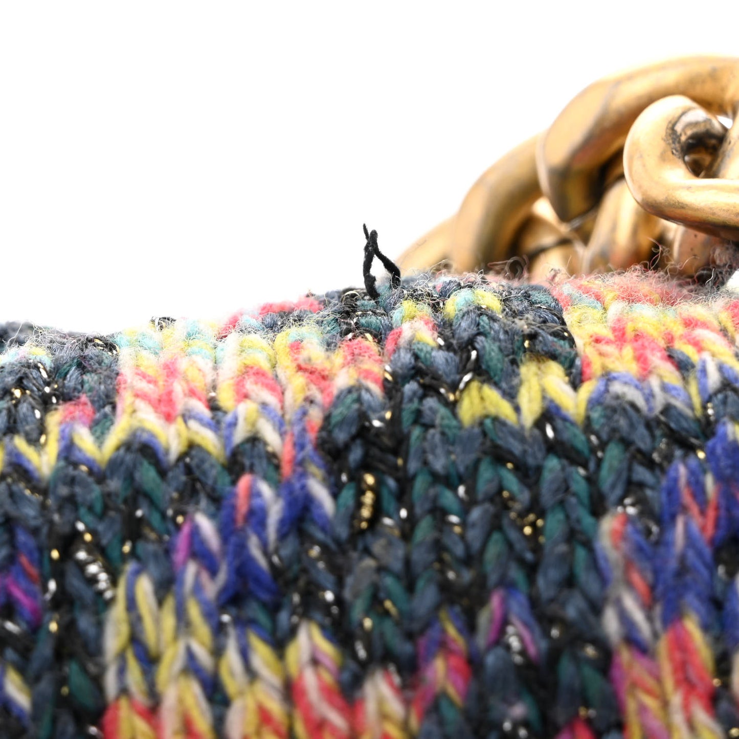 Tweed Quilted Medium Chanel 19 Flap Dark Multicolor