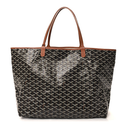 Goyard Goyardine Saint Louis GM Black Gold 1 of 10