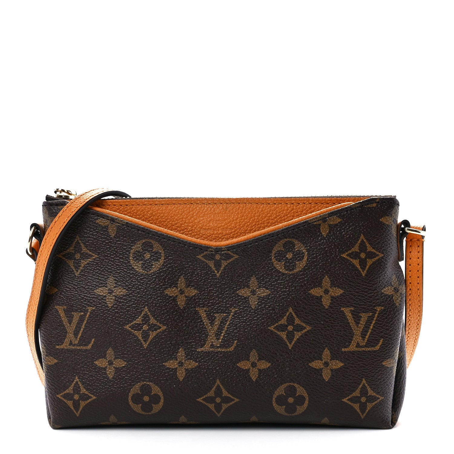 Louis Vuitton Monogram Pallas Clutch Saffron 1 of 11