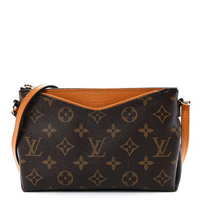 Louis Vuitton Monogram Pallas Clutch Saffron 1 of 11