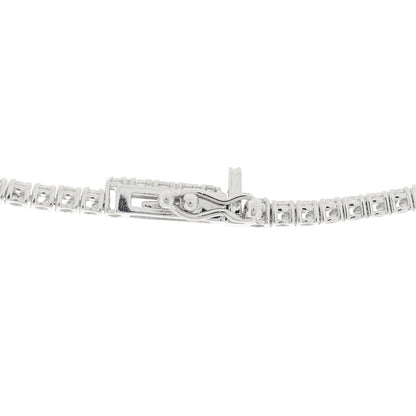 Parker & West by FASHIONPHILE 14K White Gold Diamond 3.90ctw Tennis Necklace 6 of 10